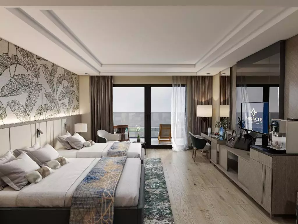 اتاق هتل میراکل آنتالیا